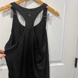 lululemon athletica Black Racerback Workout Tank